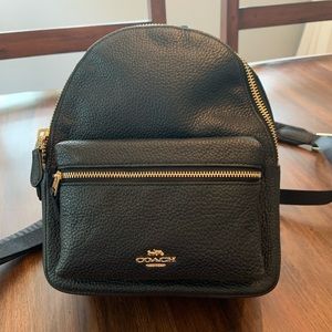 Small coach backpack